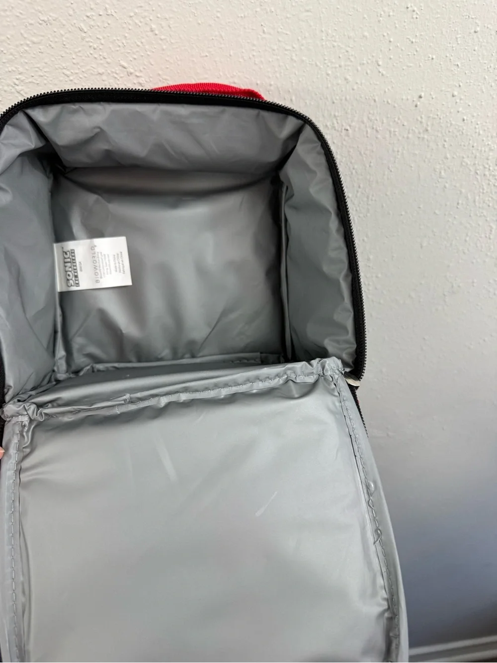 Kids' Blue sonic Backpack and Lunch Bag Set